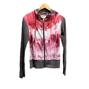 Alo Yoga Multicolor Full Zip Women's Activewear Hoodie Jacket Size Medium